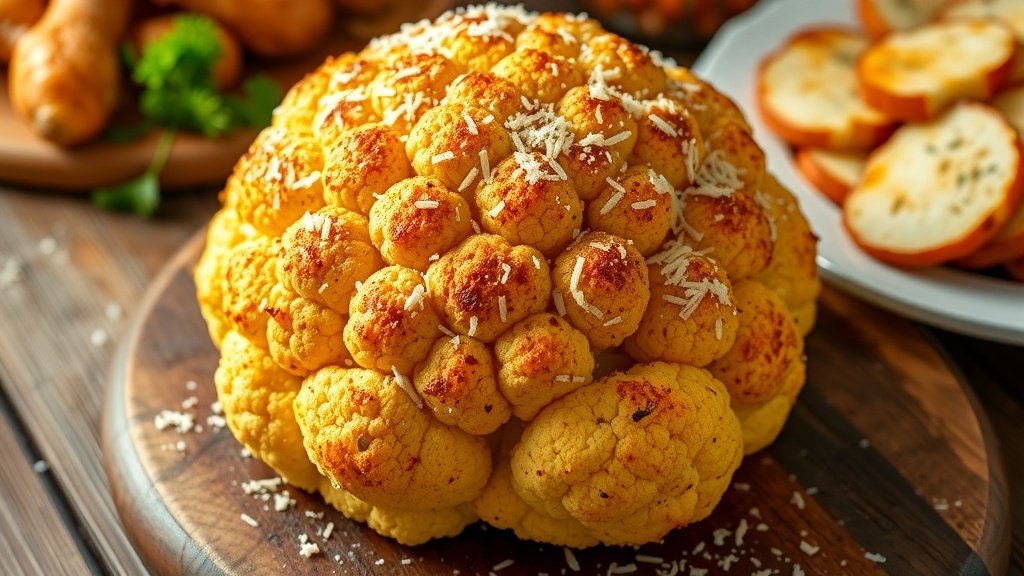 Parmesan Roasted Cauliflower