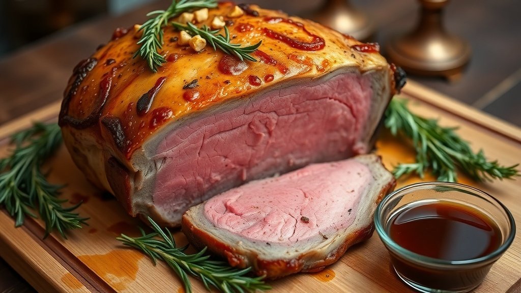 Garlic Herb Prime Rib