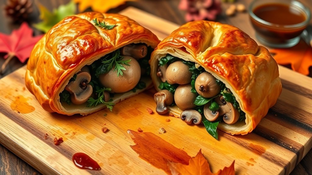 Vegetarian Mushroom Wellington