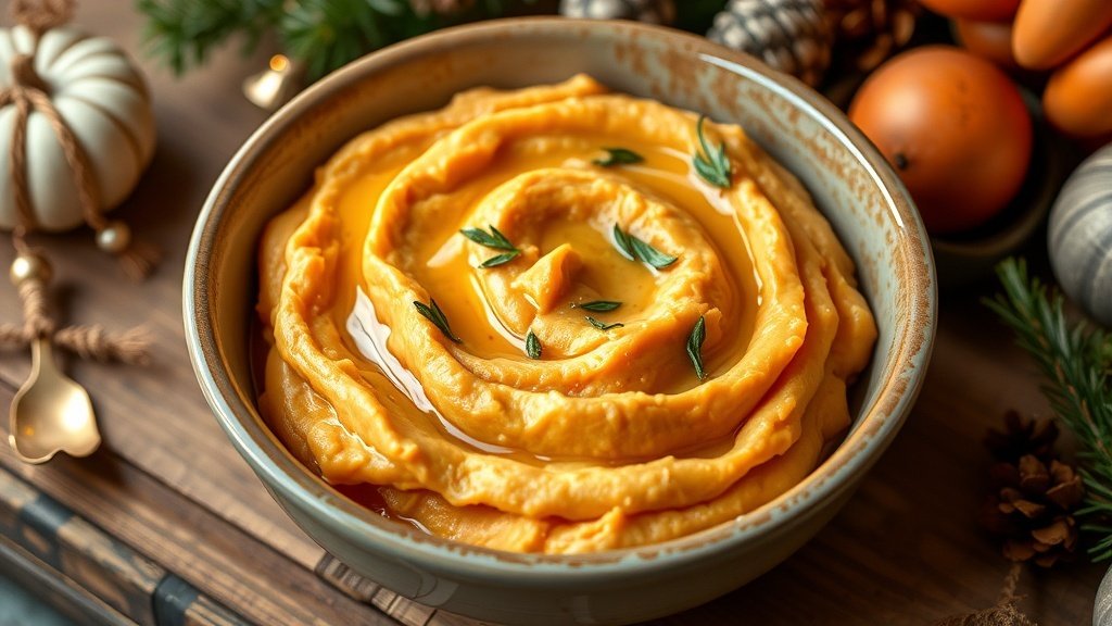 Mashed Sweet Potatoes with Brown Butter