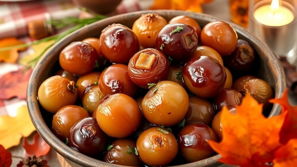 Glazed Pearl Onions