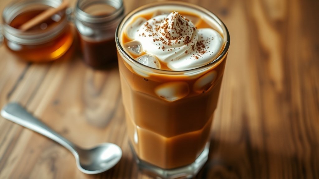 Honey Oat Milk Iced Coffee