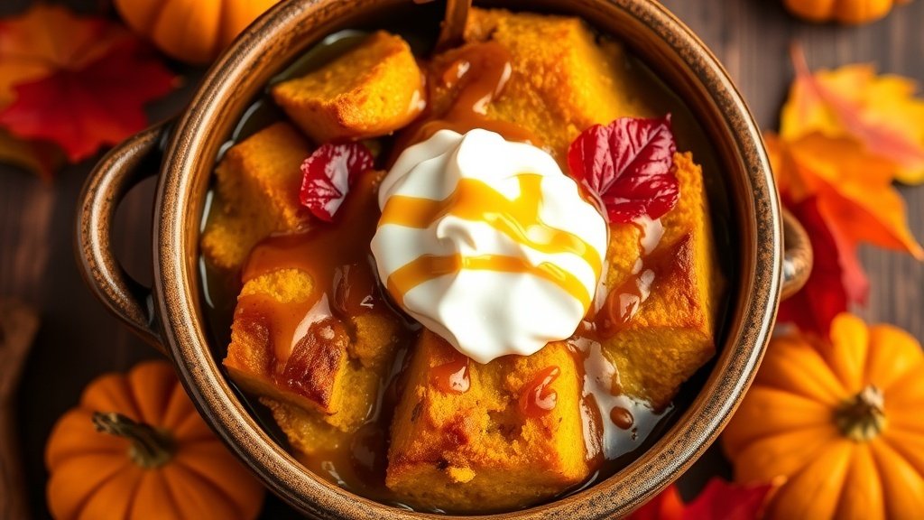 Pumpkin Bread Pudding