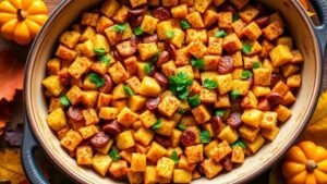 Cornbread and Chorizo Stuffing