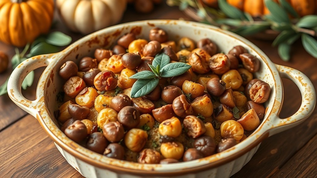 Chestnut and Sage Dressing