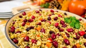 Wild Rice and Cranberry Stuffing