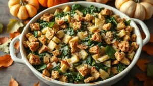 Spinach and Artichoke Stuffing