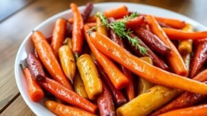 Maple Roasted Carrots and Parsnips