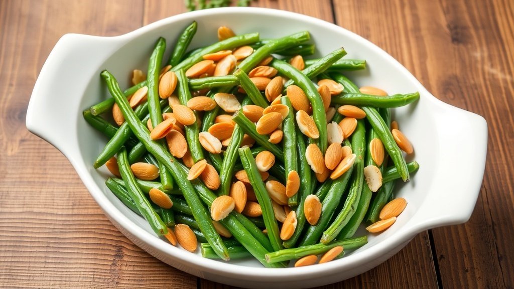 Green Beans Almondine
