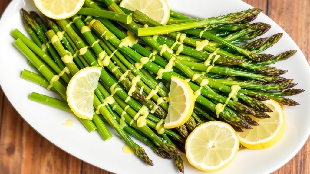 Roasted Asparagus with Lemon Butter