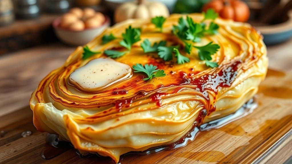 Cabbage Steaks with Garlic Butter