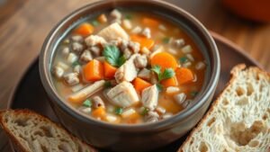 Turkey and Wild Rice Soup