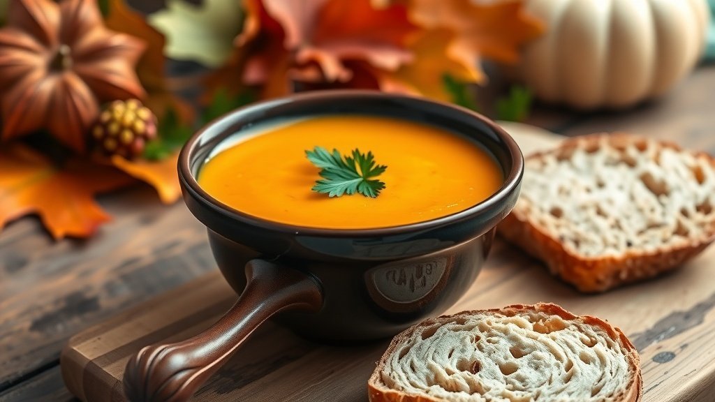 Creamy Pumpkin Bisque