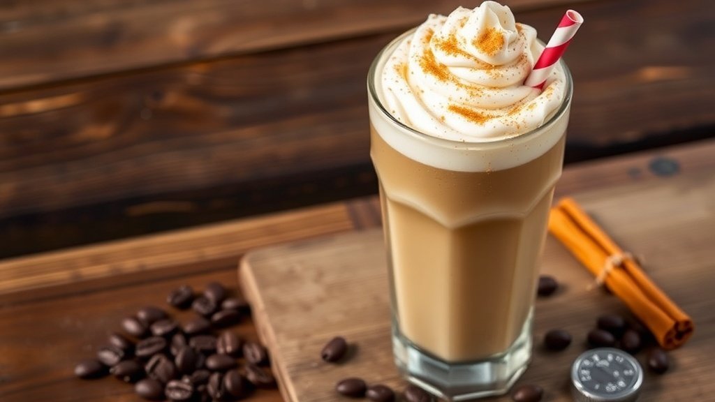 Cinnamon Sugar Iced Coffee Shake