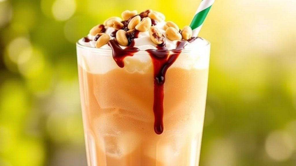 Peanut Butter Cup Iced Coffee Treat
