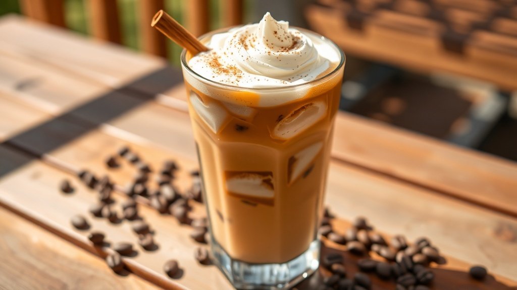Spiced Cardamom Iced Coffee Delight