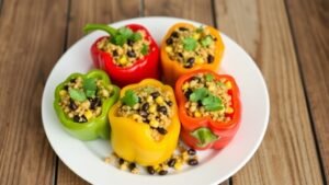 Vegan Stuffed Bell Peppers