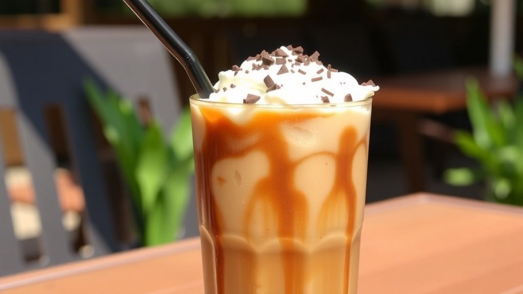 Maple Mocha Iced Coffee Cooler