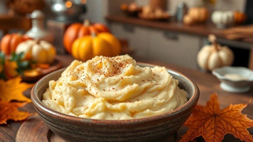 Mashed Parsnips with Nutmeg