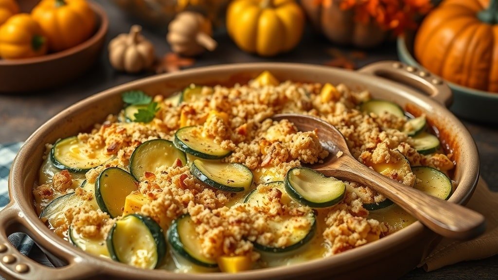 Zucchini and Squash Casserole