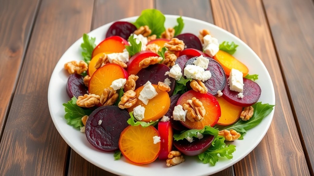 Beet and Walnut Salad