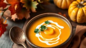Butternut Squash and Apple Soup