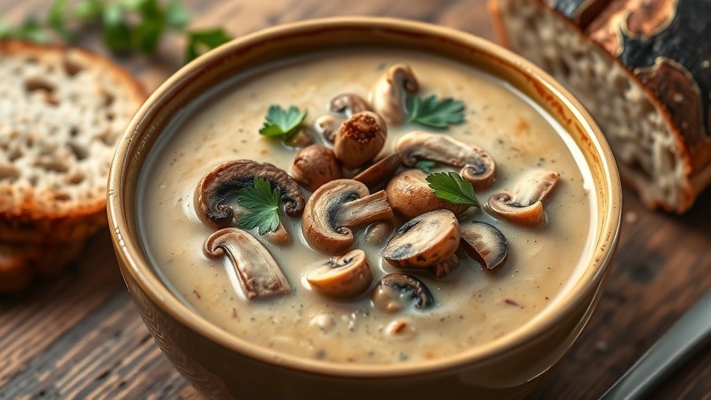 Wild Mushroom Soup