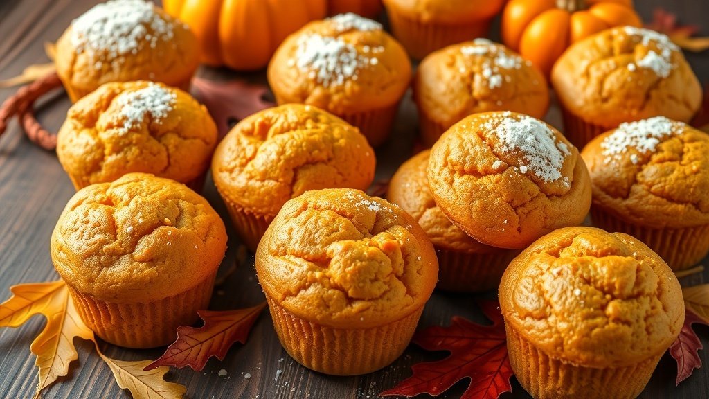 Pumpkin Cornbread Muffins