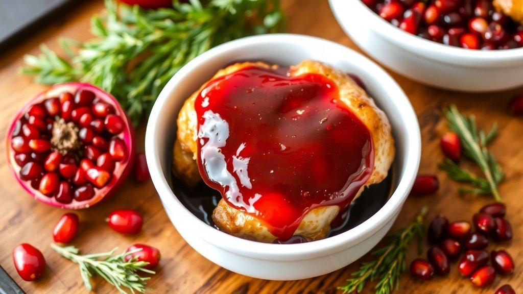 Pomegranate Molasses Glaze