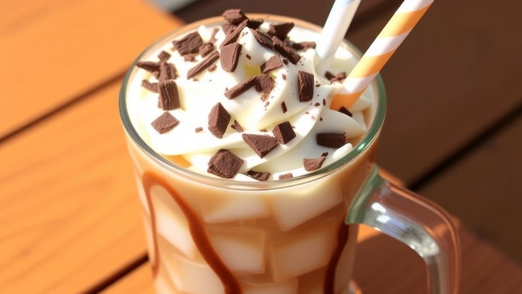 Vanilla Mocha Crunch Iced Coffee