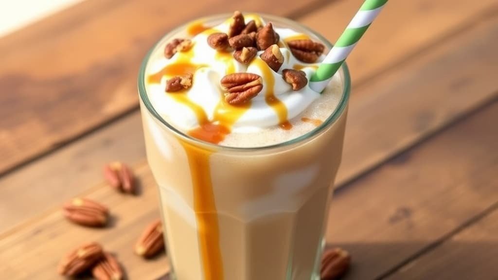 Caramel Pecan Pie Iced Coffee