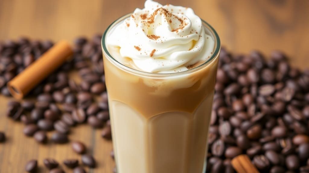 Cinnamon Toffee Nut Iced Coffee