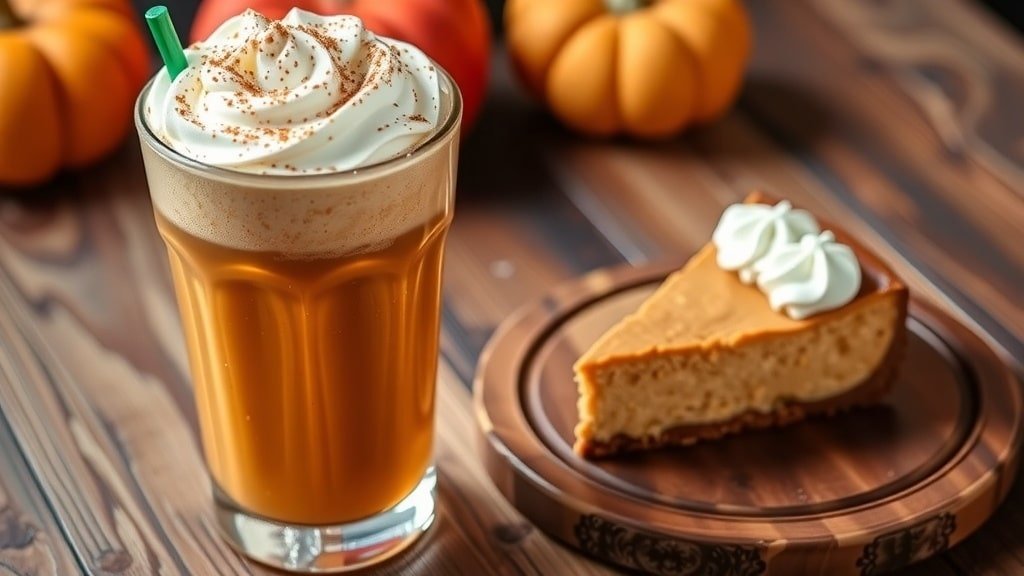 Mocha Pumpkin Cheesecake Iced Coffee
