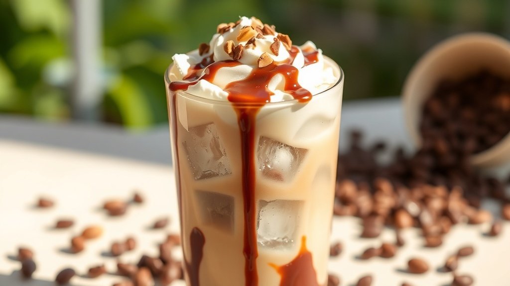 Mocha Almond Fudge Ripple Iced Coffee