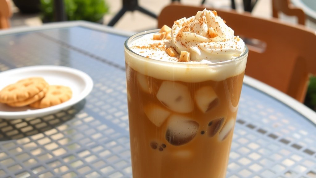 Spiced Honey Hazelnut Iced Coffee