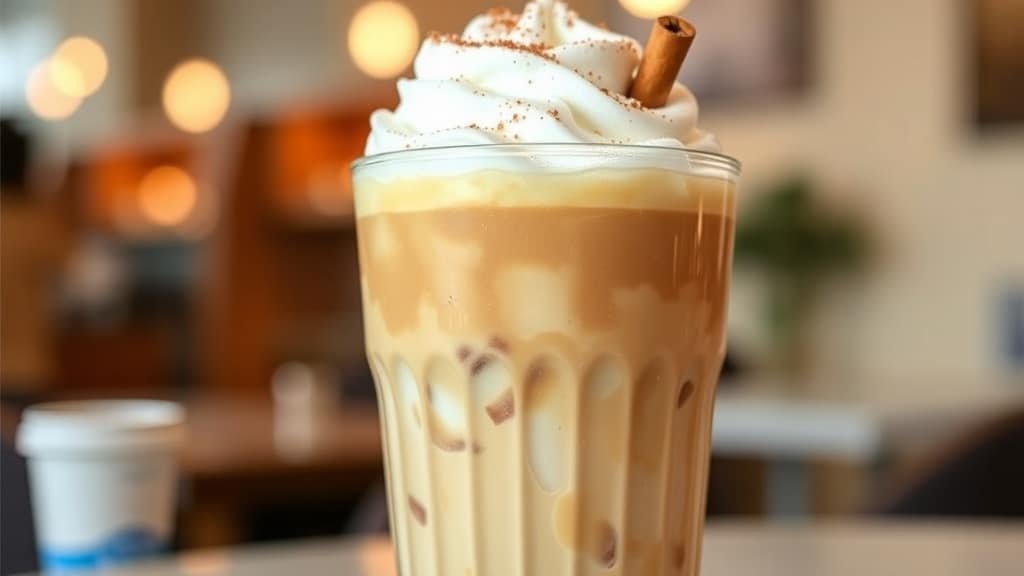 Vanilla Cinnamon Donut Iced Coffee