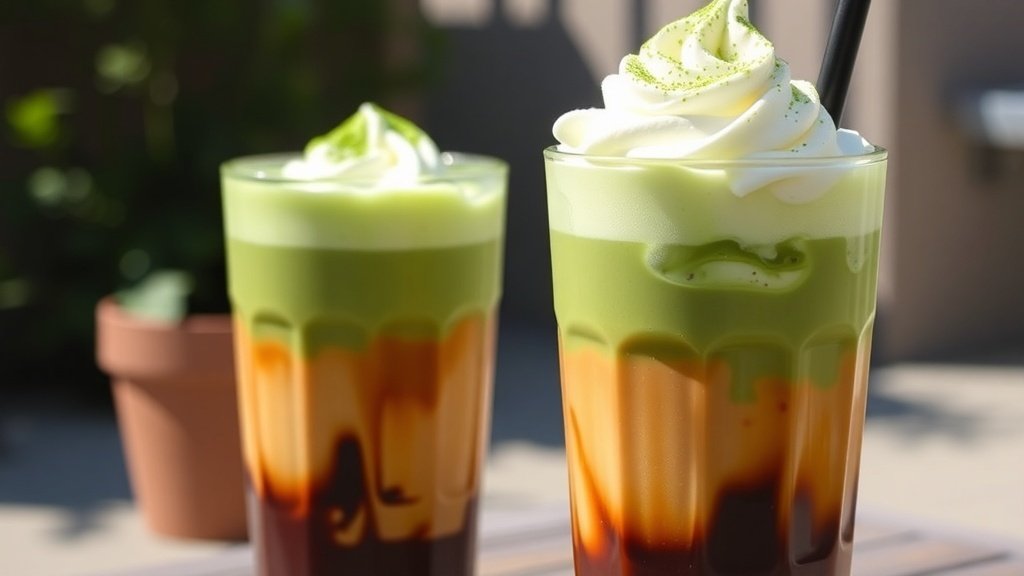 Matcha Vanilla Fusion Iced Coffee