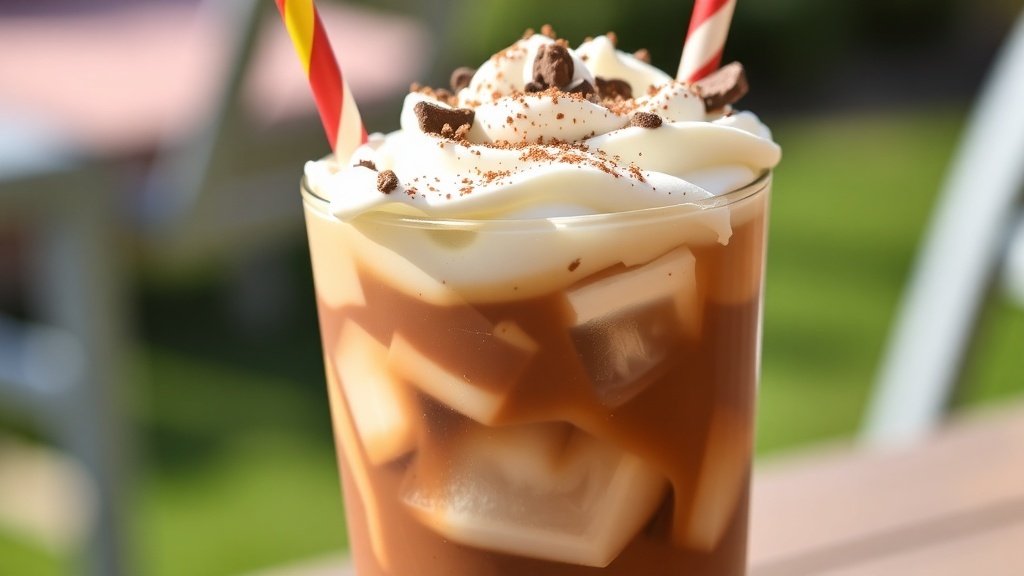 Chili Chocolate Iced Coffee