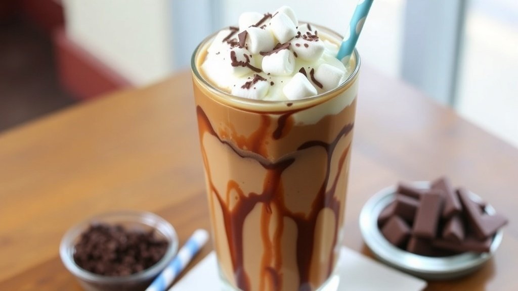 Mocha Marshmallow Iced Coffee Treat