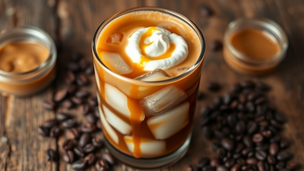 Thai Iced Coffee with Sweet Cream