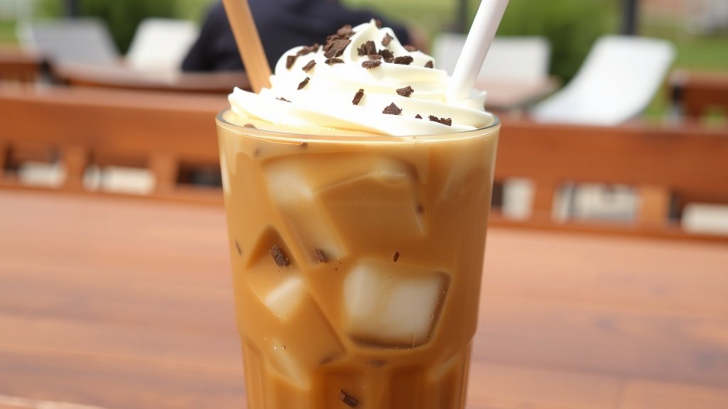 Dulce de Leche Iced Coffee Sip