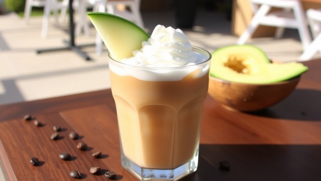 Honeydew Vanilla Iced Coffee