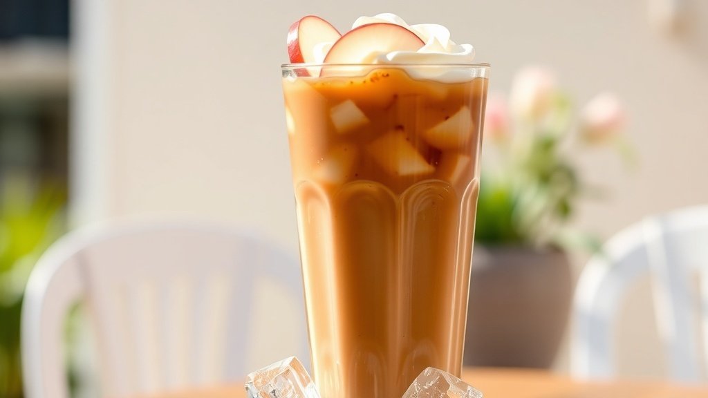 Cinnamon Honey Crisp Apple Iced Coffee