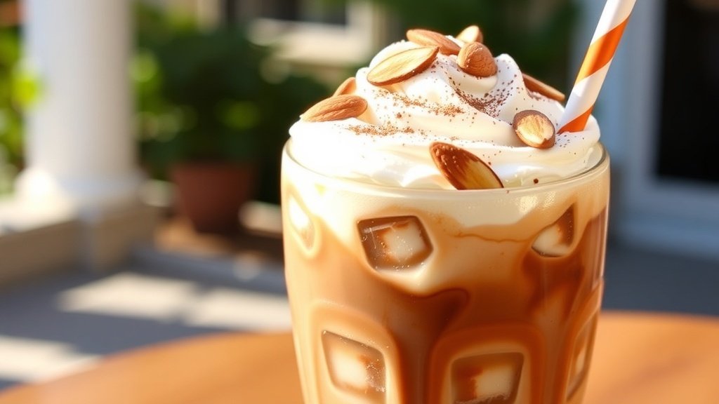 Almond Joy Mocha Iced Coffee