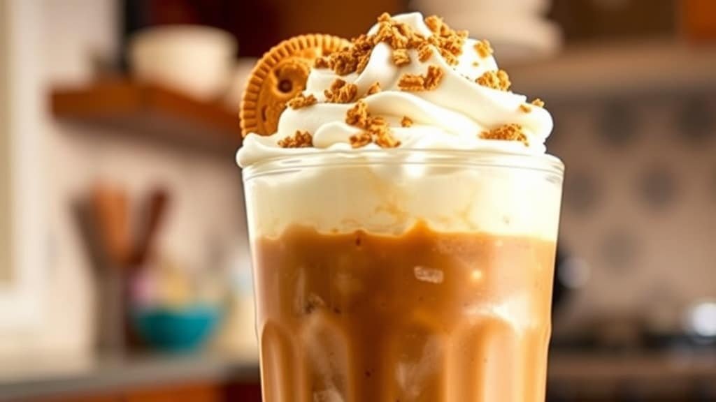Cinnamon Spice Cookie Iced Coffee