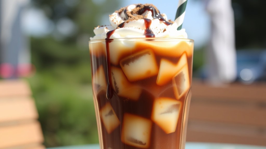 Mocha Brown Sugar Iced Coffee