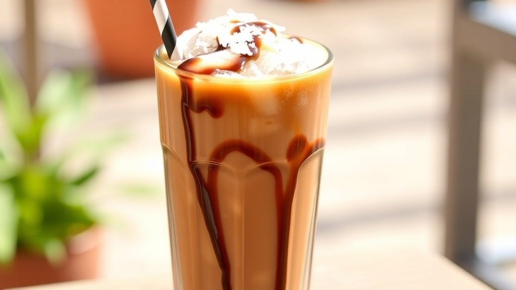 Café Mocha Coconut Iced Coffee