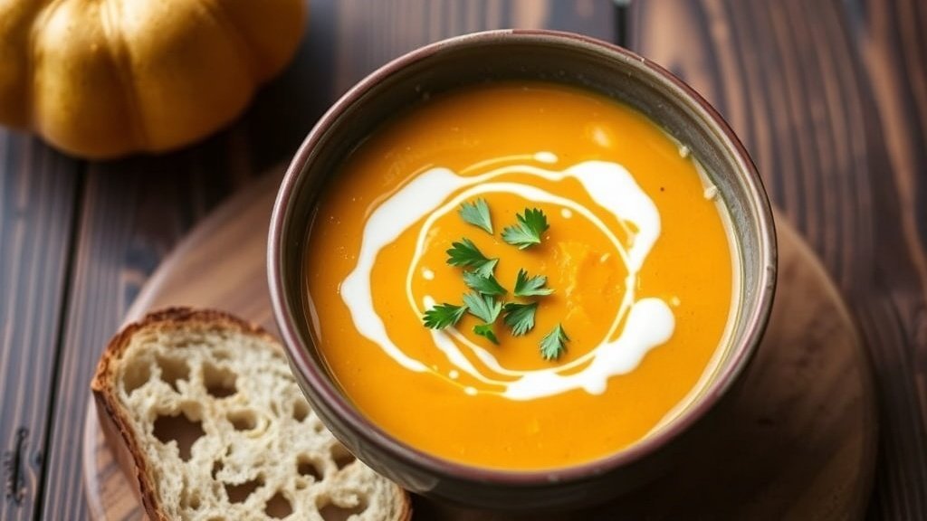Apple Cider Butternut Squash Soup