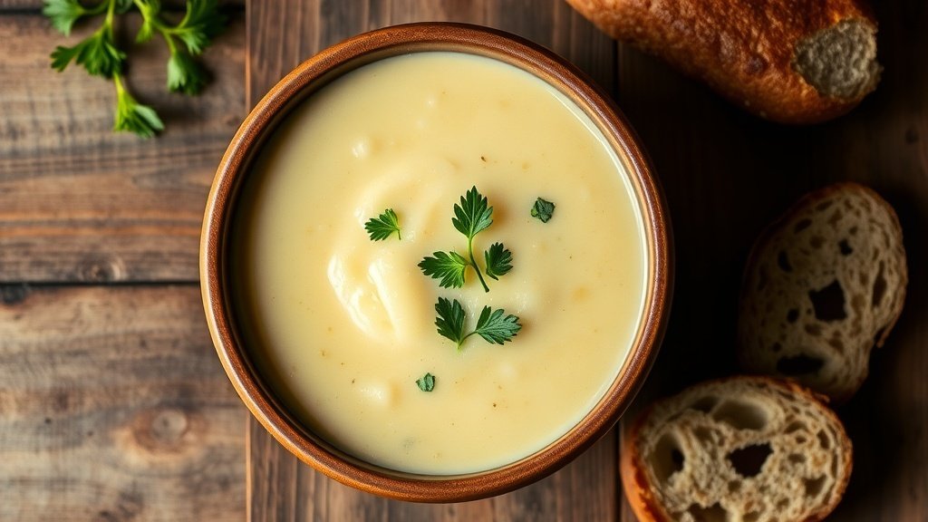 Rustic Celeriac and Potato Soup