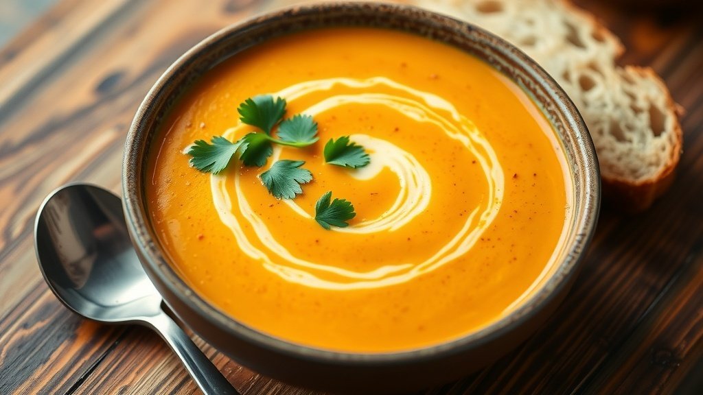Pumpkin Curry Bisque